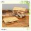 sale mini square rectangle wood coaster pallet