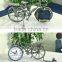 Classic Europen Alarm Clock With Bicycle Shape,Retro Style with Bike Outline