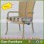 new design rattan furniture rust resistent wicker dining chair