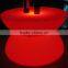Hot sale battery power remote control glowing led bar table for night club