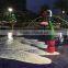 Fiberglass spray water sculpture