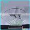 New Design Wholesale Clear Crystal Trophy, Crystal Glass gift glass trophy blanks