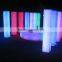 Led waterproof rechargeable illuminated outdoor pillar/wending column