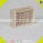 2017 new fashion children toys wooden coin bank W03B050