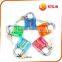 Clear train lock with 2 keys, train padlock