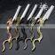 2017 Dragon handle folding straight barber razor with stainless steel blade