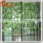 2015 China factory wholesales plastic fake artificial lucky garden bamboo fence branches leaves