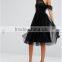 new models Clothing OEM Zip-back One Shoulder and Off Shoulder Mesh Prom Dresses