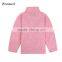Wholesale Custom Women Pink Sweater Fleece Ladies Jacket