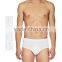 4 Pack Classic Pure White Cotton Briefs Sexy Man Briefs
