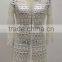 wholesale lady's fashion crochet cotton long sleeve summer beach kaftan top casual style