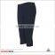 Black capri pants with a small custom logo cheap womens leggings