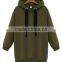 2016 wholesale womens long pullover plain sweatshirt/hoodies