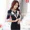Wholesale Fashion Spring Knee Length 3/4 Sleeve Latest women formal office Dresses