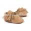 Fringed Baby Moccains With Strings, String Baby Moccains
