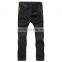 men soft shell outdoor hiking pants with fleece lined