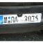European Official License Plate Frame Parking Distance Line Backup Car Camera
