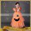 Sweetie Ruffle Halloween Pumpkin Girls Pumpkin Dresses