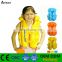 Foldable inflatable plastic vest inflatable children swim vest pool life jacket