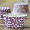 White Polka Dot design with mix color paper mini cake cup / bake cup/ muffin cases wedding birthday party cake decoration favors