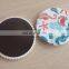 Custom round epoxy ceramic fridge magnet with printing logo