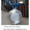 D943W-16P stainless steel electric butterfly valve three eccentric electric hard sealing butterfly valve