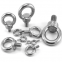 High Polished Threaded Ring Nickel White Lifting Bolt And Nut Hardware Rigging For Sail Boats & Yachts