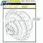 296-6217 Travel Motor Final Drive Without Sprocket for 336D E336D