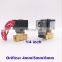 GOGO 2 way Brass water solenoid valve 0bar low pressure start G1/4" Orifice 4mm/5mm/6mm 12V 24V DC 220V normal close valve