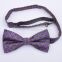 Custom pre tied bowtie  bow tie set  Custom Bowties wholesale  Custom microfiber pre tied bowtie