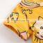 2020 Summer Cartoon Print Kids Girls Dress Children Clothes Dress Children's Clothes Wholesale