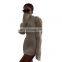LAITE D2173  autumn&winter new arrivals fashion bodycon casual dresses solid color o-neck women dresses
