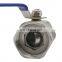 Bundor 316 DN50 ball valve PN16 One-piece ball valve For Water