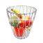 Wholesale Metal Wire Basket Home Decoration Kitchen Chicken Egg Snack Storage Basket Bathroom