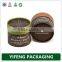 Custom cheap cardboard round tube gift box design