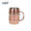 Large capacity 1L  Double walle portable thermo mug Stainless steel water tumbler with handle insulated drink party Travel cup