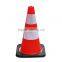 Wholesale Base size 27*27cm Soft Flexible PVC plastic traffic cone TC103-45