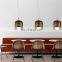 Glass Brown Color Pendant Light E26 E27 Round Shape Hanging Lamp