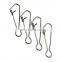 0-6# Stainless steel snap Fishing accessories swivel
