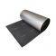 BVS Rubber Roll with FSK Foil Faced, Multi-Function Soundproof Rubber Foam Sheet DIY Foam Sheet (Black)