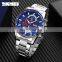 Luxury Brand Skmei 9250 Men Quartz Waterproof Stainless Steel Watch Business Wristwatch