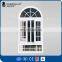 Modern Casement Window Aluminum Alloy Frame Material and Swing Open Style Arch Window Grill Design
