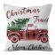 Affordable Price Customized Luxury Red White Case New Year Decorative Christmas Pillow Cover