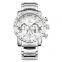 Megir 3008 Mens Top Brand Luxury Chronometer Army Military Watches Stainless Steel Calendar Chronograph Quartz Wristwatch