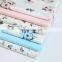 Rural flowers home textile fabrics cotton printed twill fabric wholesale
