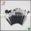 Custom High Quality Private Label Black 20pcs Makeup Brush Set