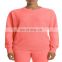 Custom Design Crewneck Sweatshirt Slim Fitness Glamorous Sweat Shirts for Women