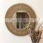 HOT Sale Single Round Knitted Jute Rope Mirror Wall Decoration Bohemian High Quality Cheap Wholesale