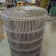 Food grade 304 stainless steel flat flex wire mesh conveyor belt for bread baking