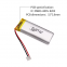 Customized Rechargeable Battery for Cordless Phone UFX 122460 2100mAh 3.8V Polymer Battery